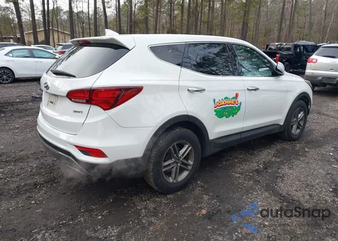 2017 Hyundai Santa Fe Sport 2.4L z USA, uszkodzony, nr VIN 5XYZT3LB8HG386721
